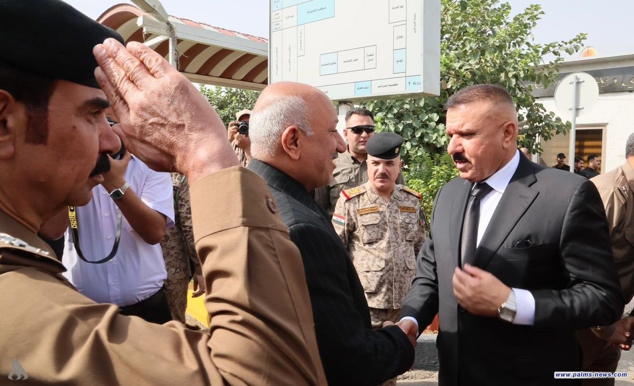 وزير الداخلية في كربلاء المقدسة لمناقشة تطبيق خطة الزيارة الأربعينية